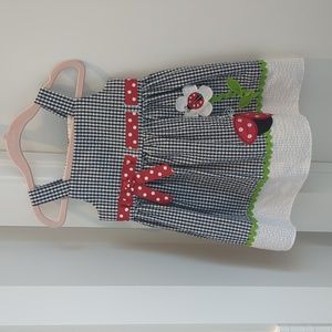 Adorable lady bug dress 2T